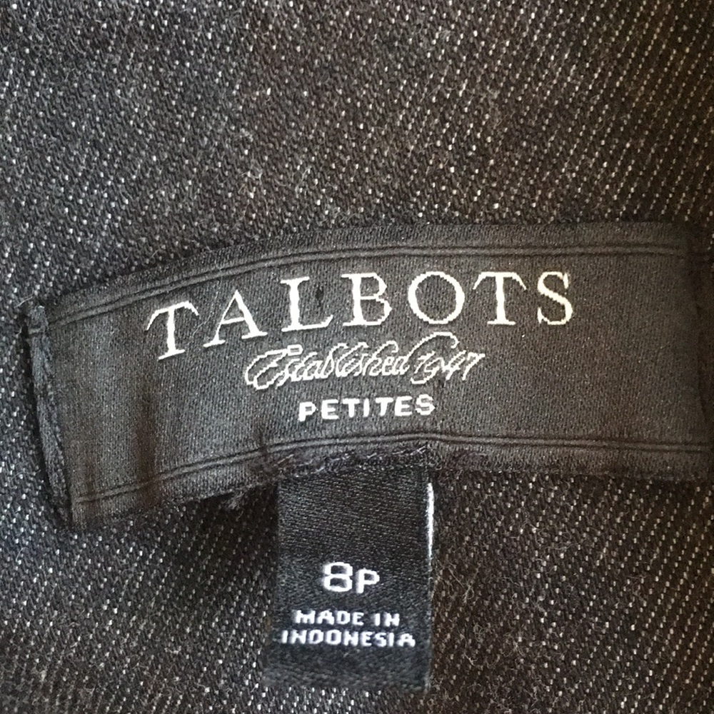 Talbots Double Breasted Jean Jacket - image 4